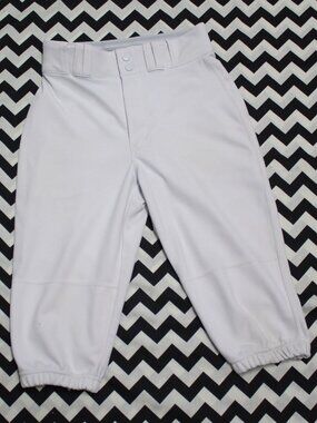 Champro Men's White Baseball Knickers---Size: Adult Small